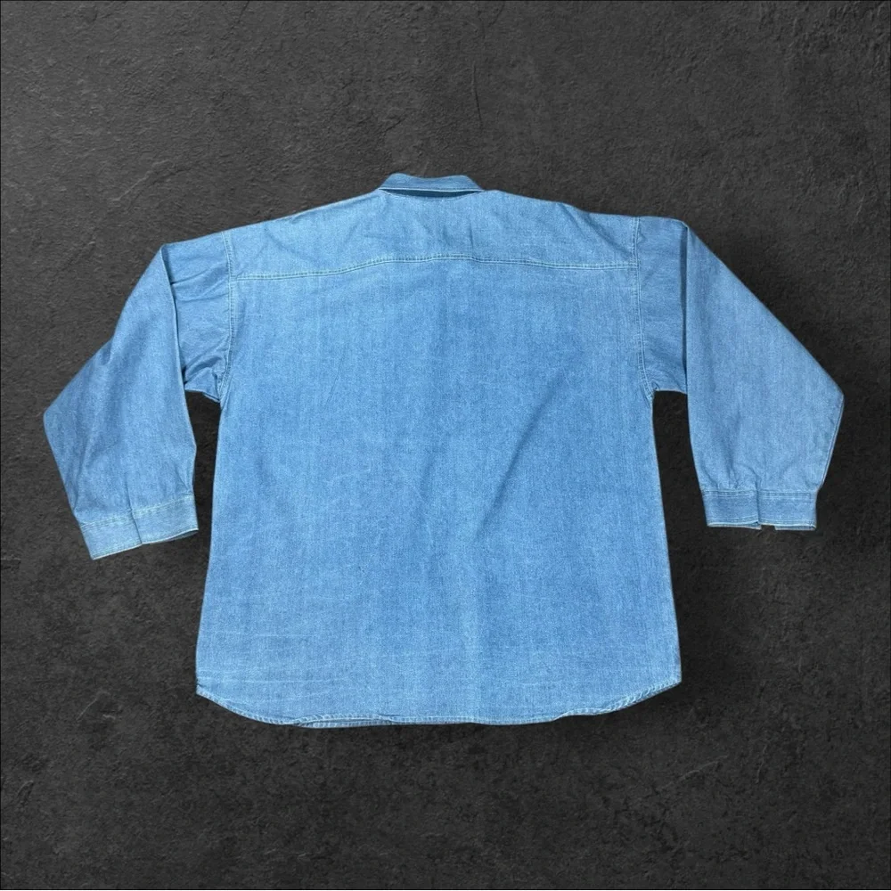 Vintage Gitano Denim Shirt Cut 2801B Mens Size Xl Very Oversized USA‎